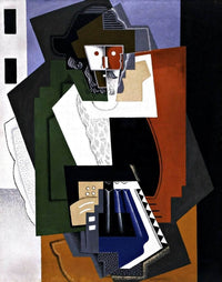 The Accordion Player Painting Gino Severini Canvas Art Fine Art Print
