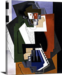 The Accordion Player Painting Gino Severini Canvas Art Fine Art Print