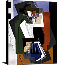 The Accordion Player Painting Gino Severini Canvas Art Fine Art Print