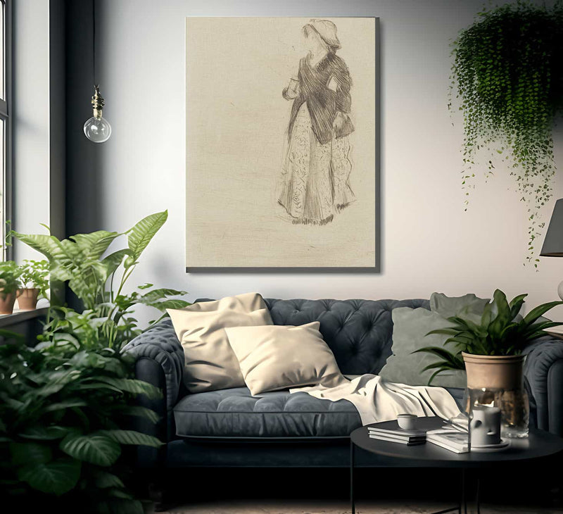 The Actress Ellen Andree By Edgar Degas Fine Art Print