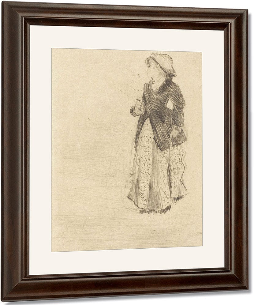 The Actress Ellen Andree By Edgar Degas Fine Art Print
