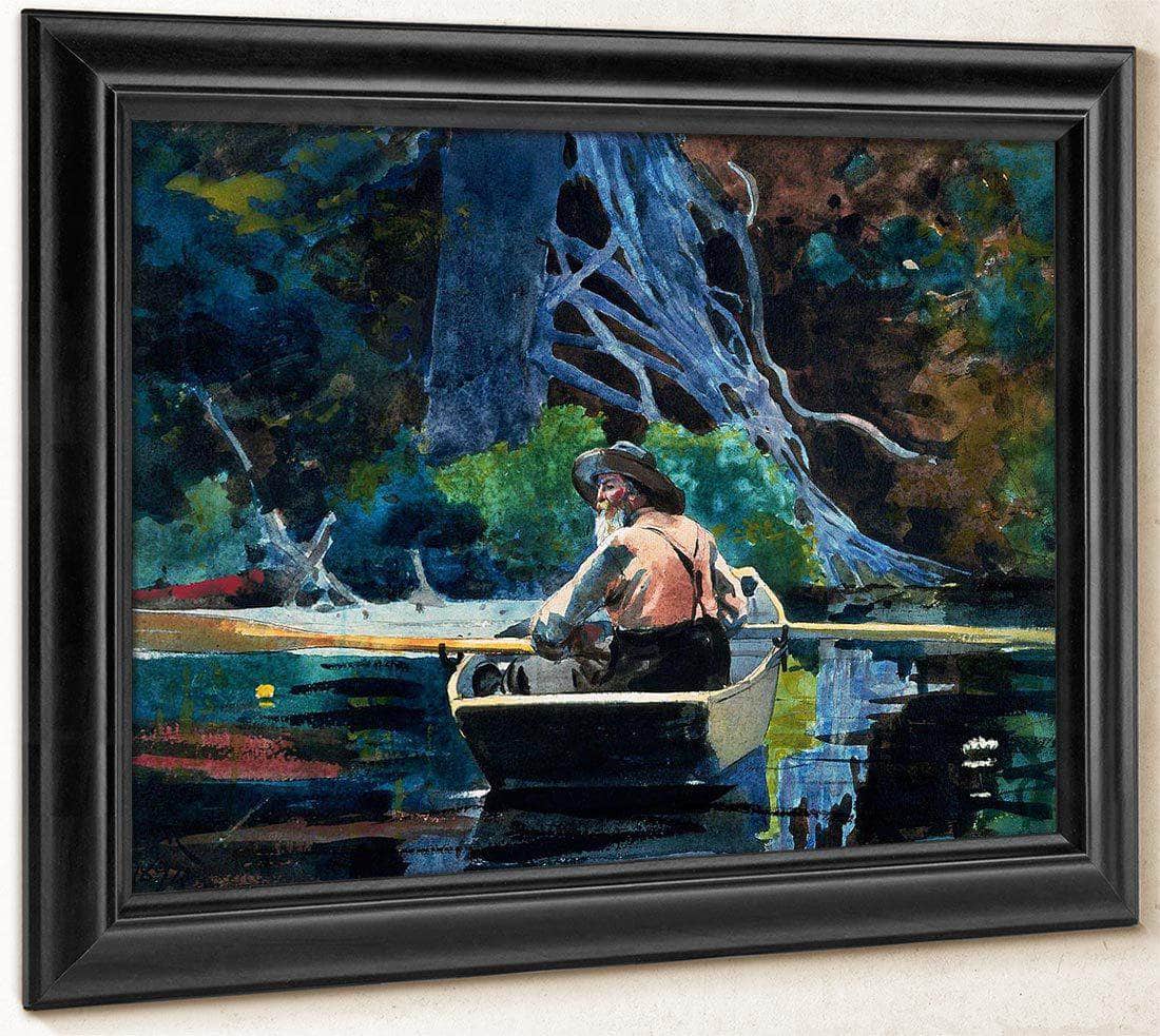 The Adirondacks Guide By Winslow Homer Fine Art Print
