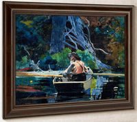 The Adirondacks Guide By Winslow Homer Fine Art Print