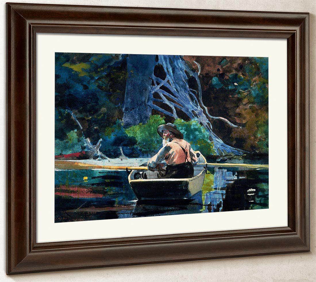 The Adirondacks Guide By Winslow Homer Fine Art Print