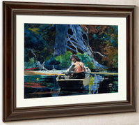 The Adirondacks Guide By Winslow Homer Fine Art Print