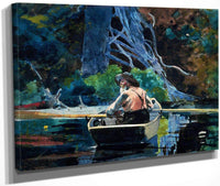 The Adirondacks Guide By Winslow Homer Fine Art Print