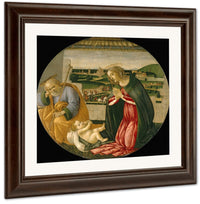 The Adoration Of The Child By Sandro Botticelli Fine Art Print