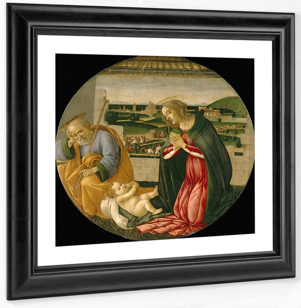 The Adoration Of The Child By Sandro Botticelli Fine Art Print