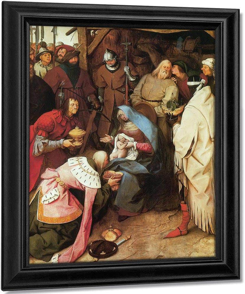 The Adoration Of The Kings 1564 By Pieter Bruegel Fine Art Print
