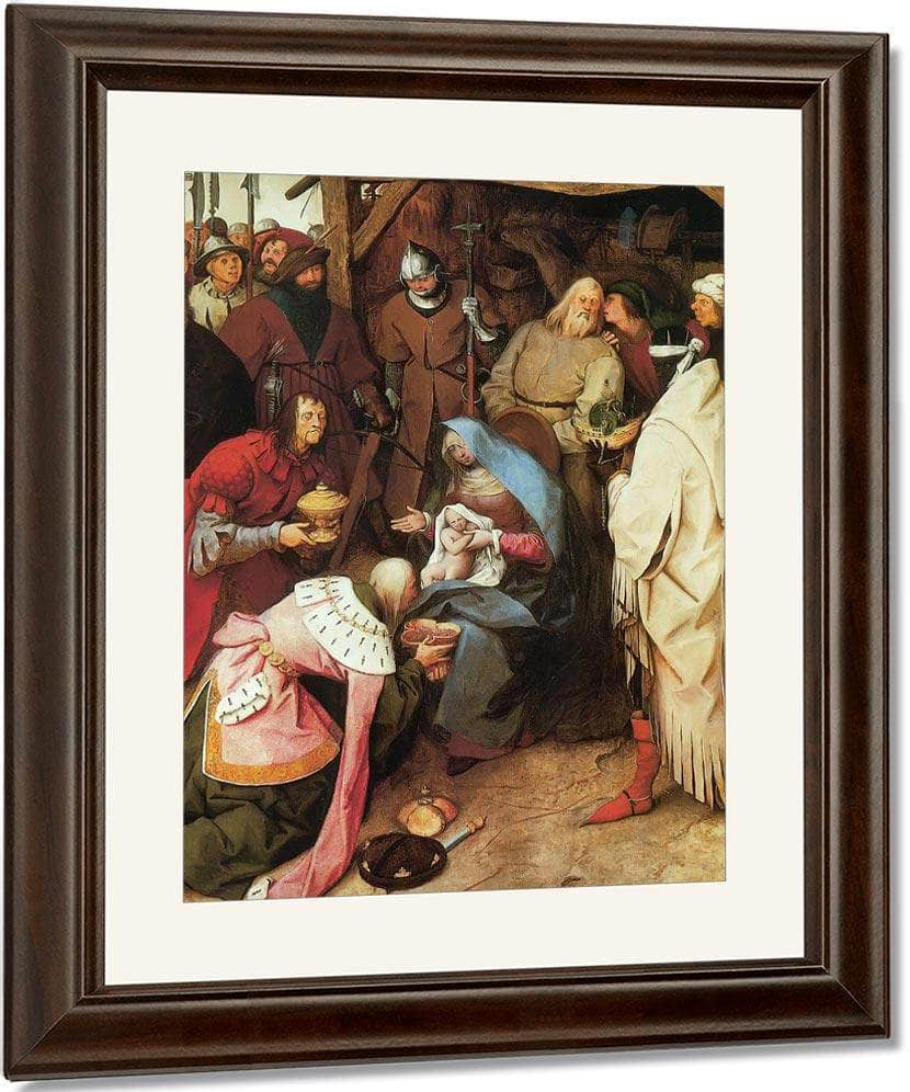The Adoration Of The Kings 1564 By Pieter Bruegel Fine Art Print