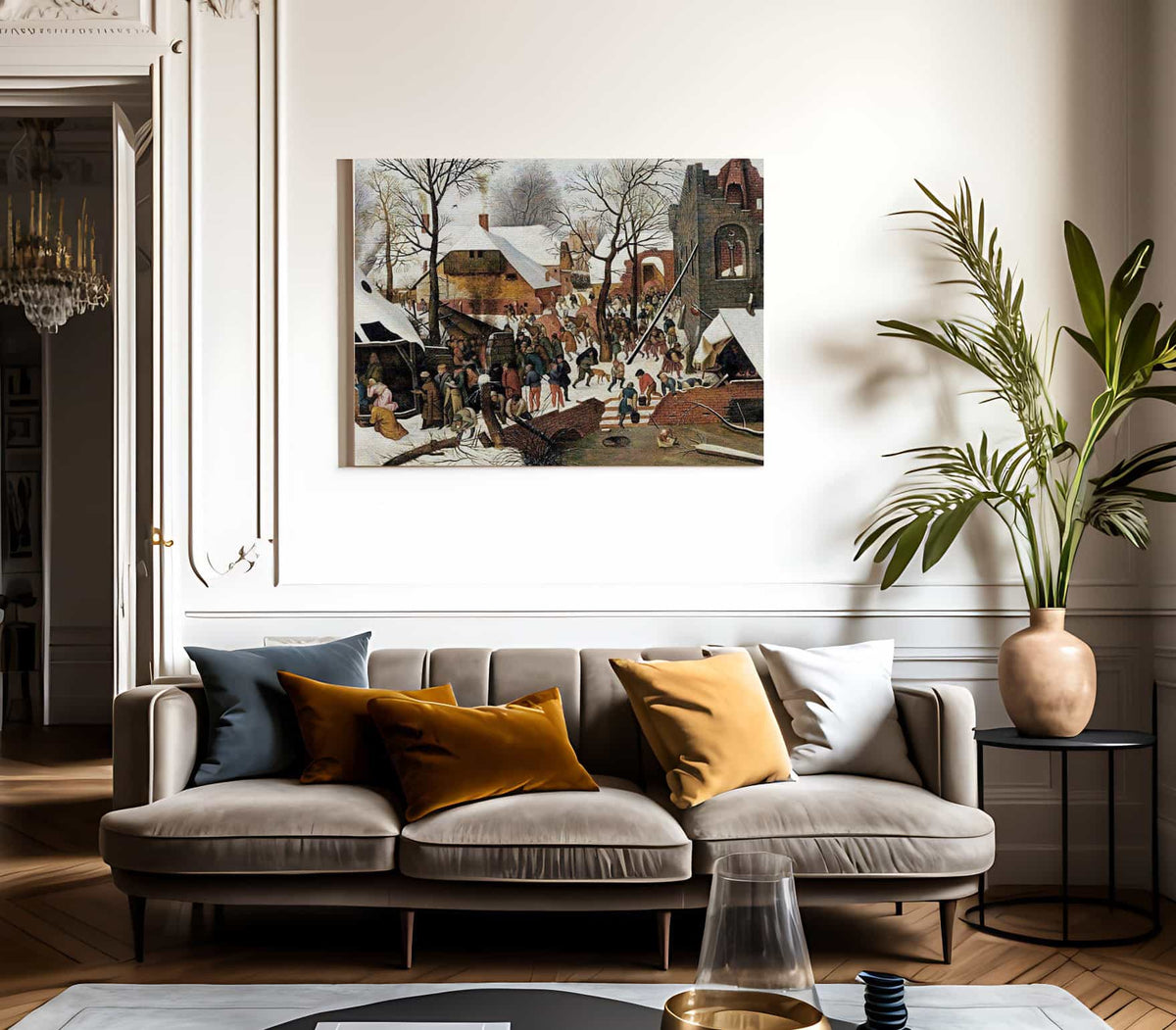 The Adoration Of The Kings By I Fine Art Print