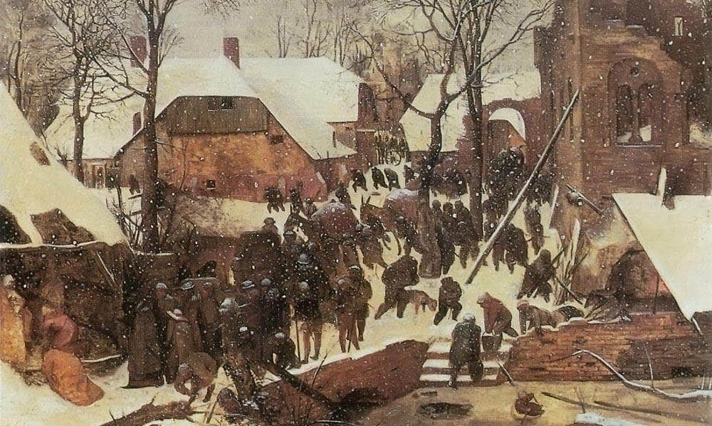 The Adoration Of The Kings In The Snow 1567 By Pieter Bruegel Fine Art Print