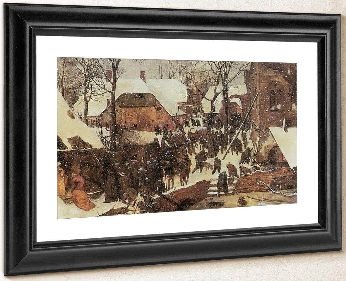The Adoration Of The Kings In The Snow 1567 By Pieter Bruegel Fine Art Print