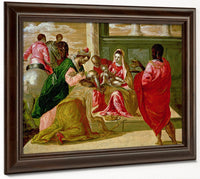 The Adoration Of The Magi By El Greco Fine Art Print