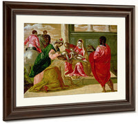 The Adoration Of The Magi By El Greco Fine Art Print
