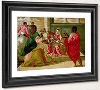 The Adoration Of The Magi By El Greco Fine Art Print