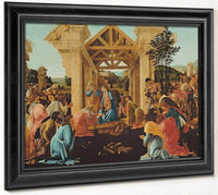 The Adoration Of The Magi By Sandro Botticelli Fine Art Print