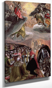 The Adoration Of The Name Of Jesus  2 By El Greco Fine Art Print