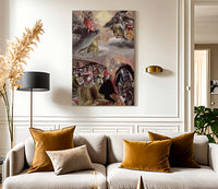 The Adoration Of The Name Of Jesus  2 By El Greco Fine Art Print