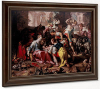 The Adoration Of The Shepherds By Joachim Wtewael Fine Art Print