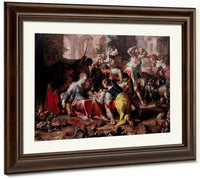 The Adoration Of The Shepherds By Joachim Wtewael Fine Art Print