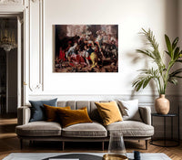 The Adoration Of The Shepherds By Joachim Wtewael Fine Art Print