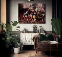 The Adoration Of The Shepherds By Joachim Wtewael Fine Art Print