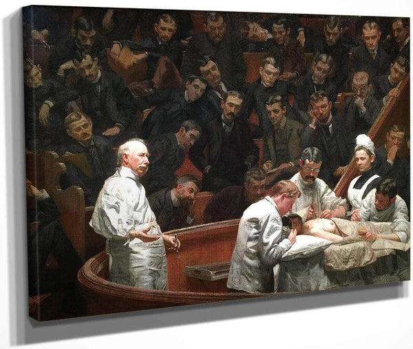 The Agnew Clinic 1889 By Thomas Eakins Fine Art Print