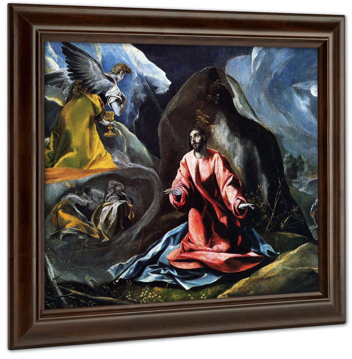 The Agony In The Garden 1595 1 By El Greco Fine Art Print