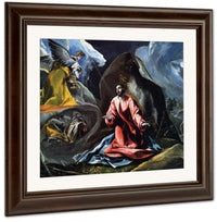 The Agony In The Garden 1595 1 By El Greco Fine Art Print
