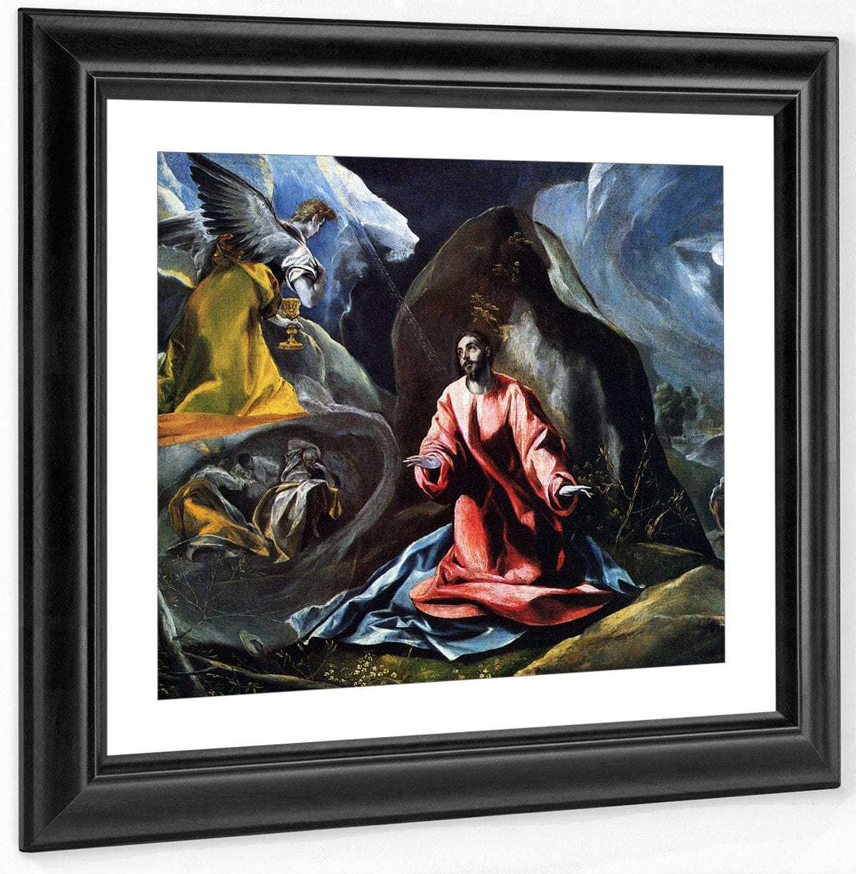 The Agony In The Garden 1595 1 By El Greco Fine Art Print