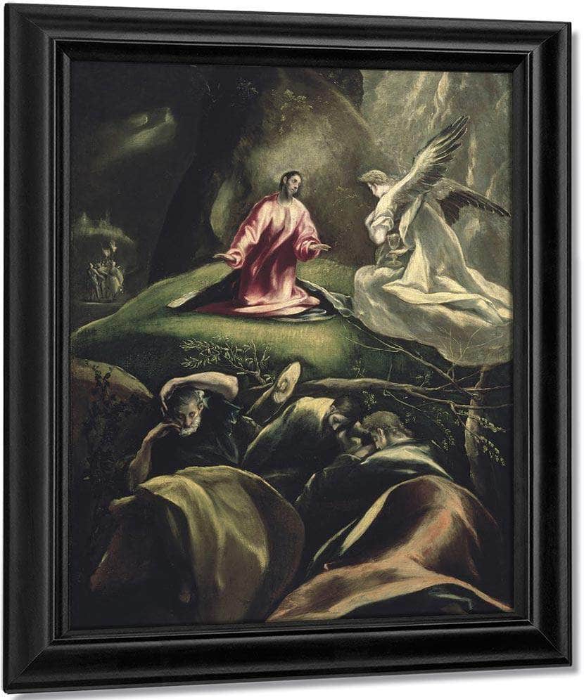 The Agony In The Garden 2 By El Greco Fine Art Print