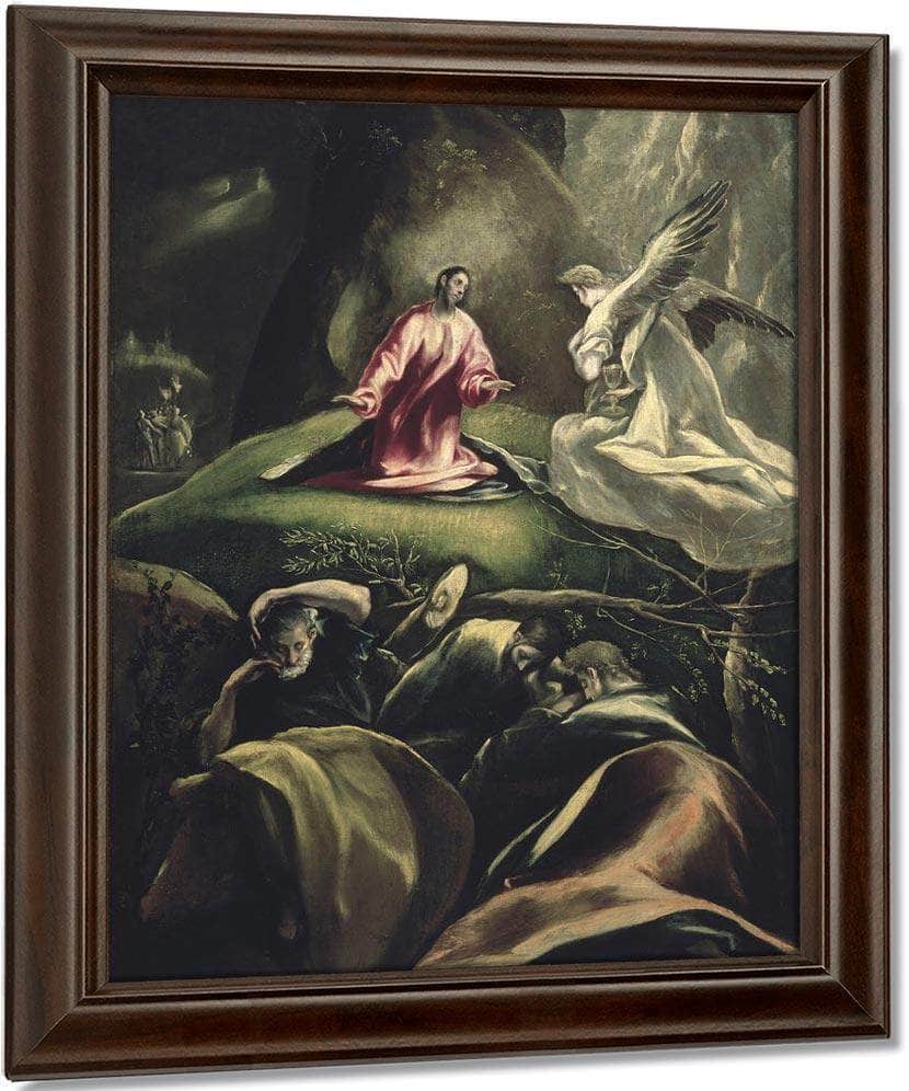 The Agony In The Garden 2 By El Greco Fine Art Print