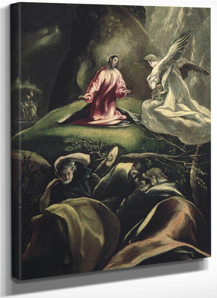 The Agony In The Garden 2 By El Greco Fine Art Print