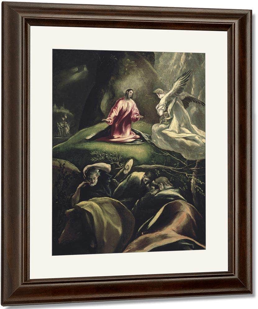 The Agony In The Garden 2 By El Greco Fine Art Print
