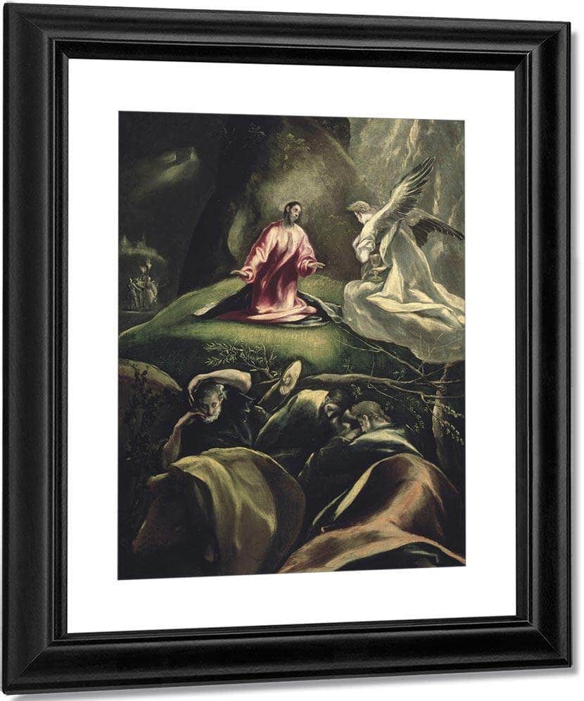 The Agony In The Garden 2 By El Greco Fine Art Print