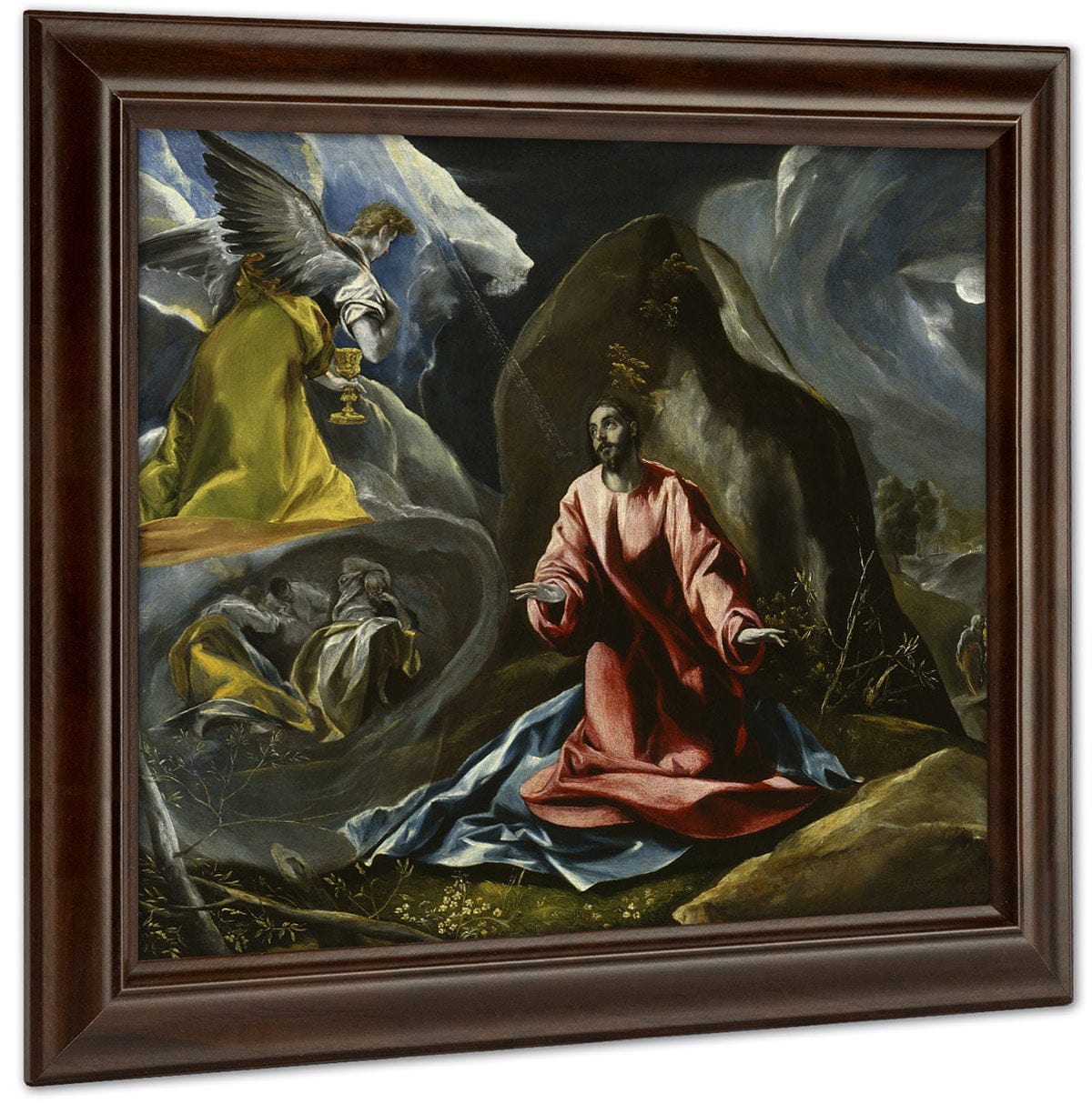 The Agony In The Garden By El Greco Fine Art Print