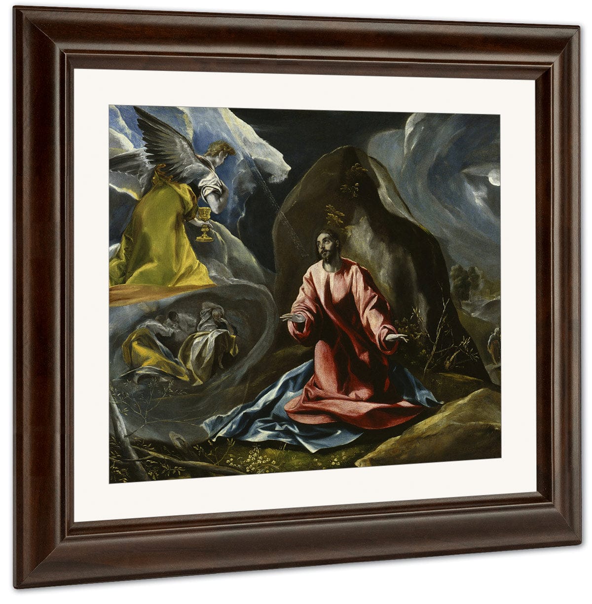 The Agony In The Garden By El Greco Fine Art Print