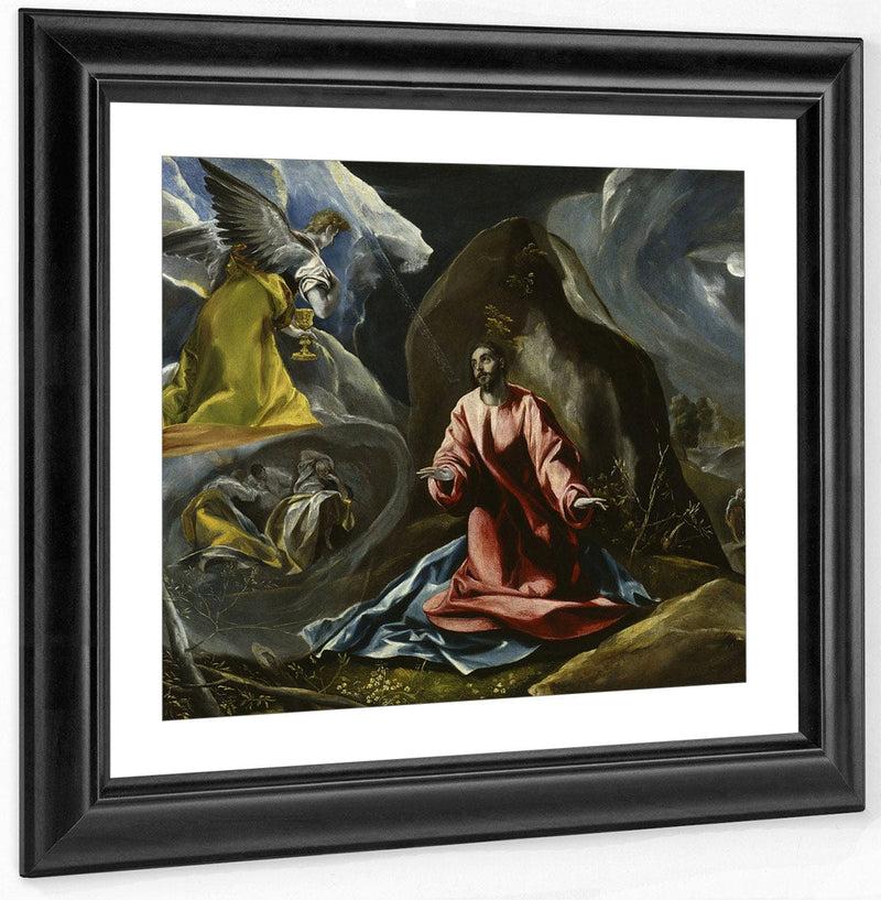 The Agony In The Garden By El Greco Fine Art Print