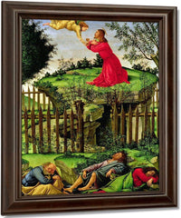 The Agony In The Garden By Sandro Botticelli Fine Art Print