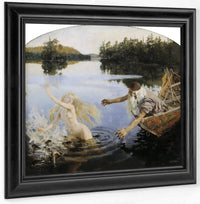 The Aino Triptych By Akseli Gallen Kallela Fine Art Print