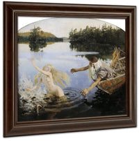 The Aino Triptych By Akseli Gallen Kallela Fine Art Print