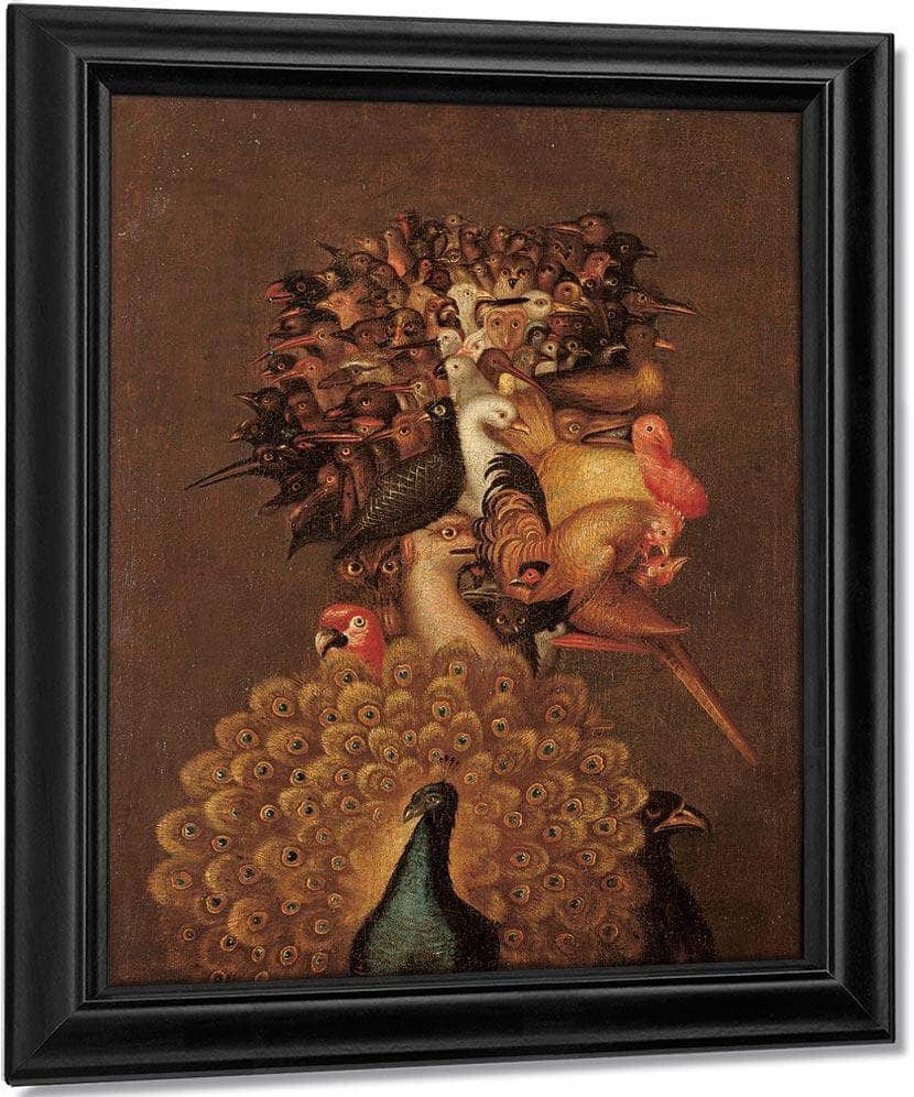 The Air 1566 By Giuseppe Arcimboldo Fine Art Print