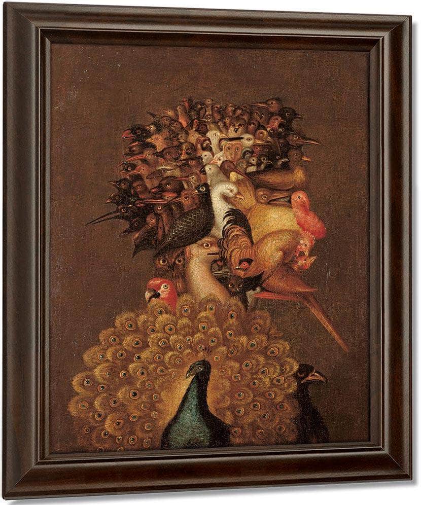 The Air 1566 By Giuseppe Arcimboldo Fine Art Print