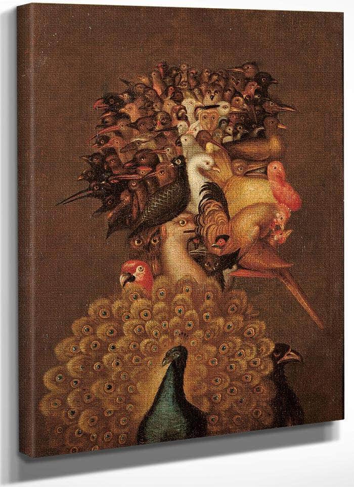 The Air 1566 By Giuseppe Arcimboldo Fine Art Print