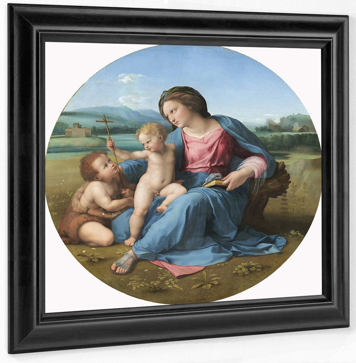 The Alba Madonna By Raphael Fine Art Print