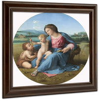 The Alba Madonna By Raphael Fine Art Print