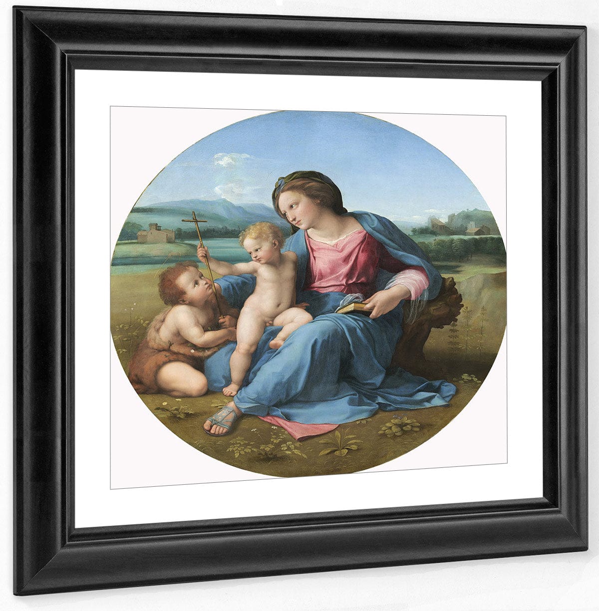 The Alba Madonna By Raphael Fine Art Print