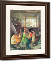 The Alchemist2 By NC Wyeth Fine Art Print