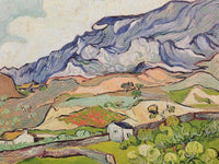 The Alpilles By Vincent Van Gogh Fine Art Print